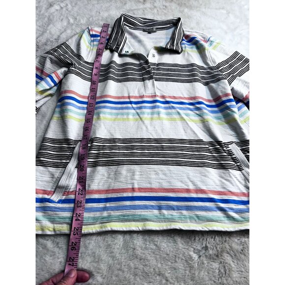 Talbots Multicolor Striped Top - Picture 5 of 5